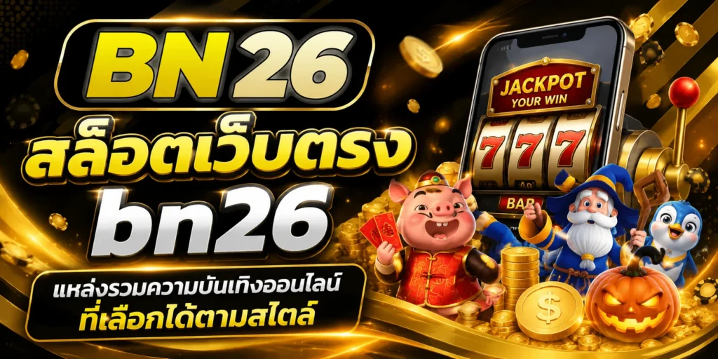 สล็อตเว็บตรง bn26 แหล่งรวมความบันเทิงออนไลน์ที่เลือกได้ตามสไตล์